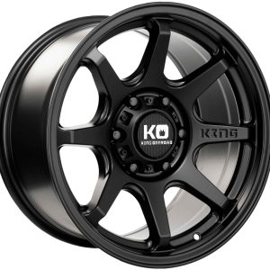 King 16x7 GRAPPLER 5x112 SATIN BLACK +40