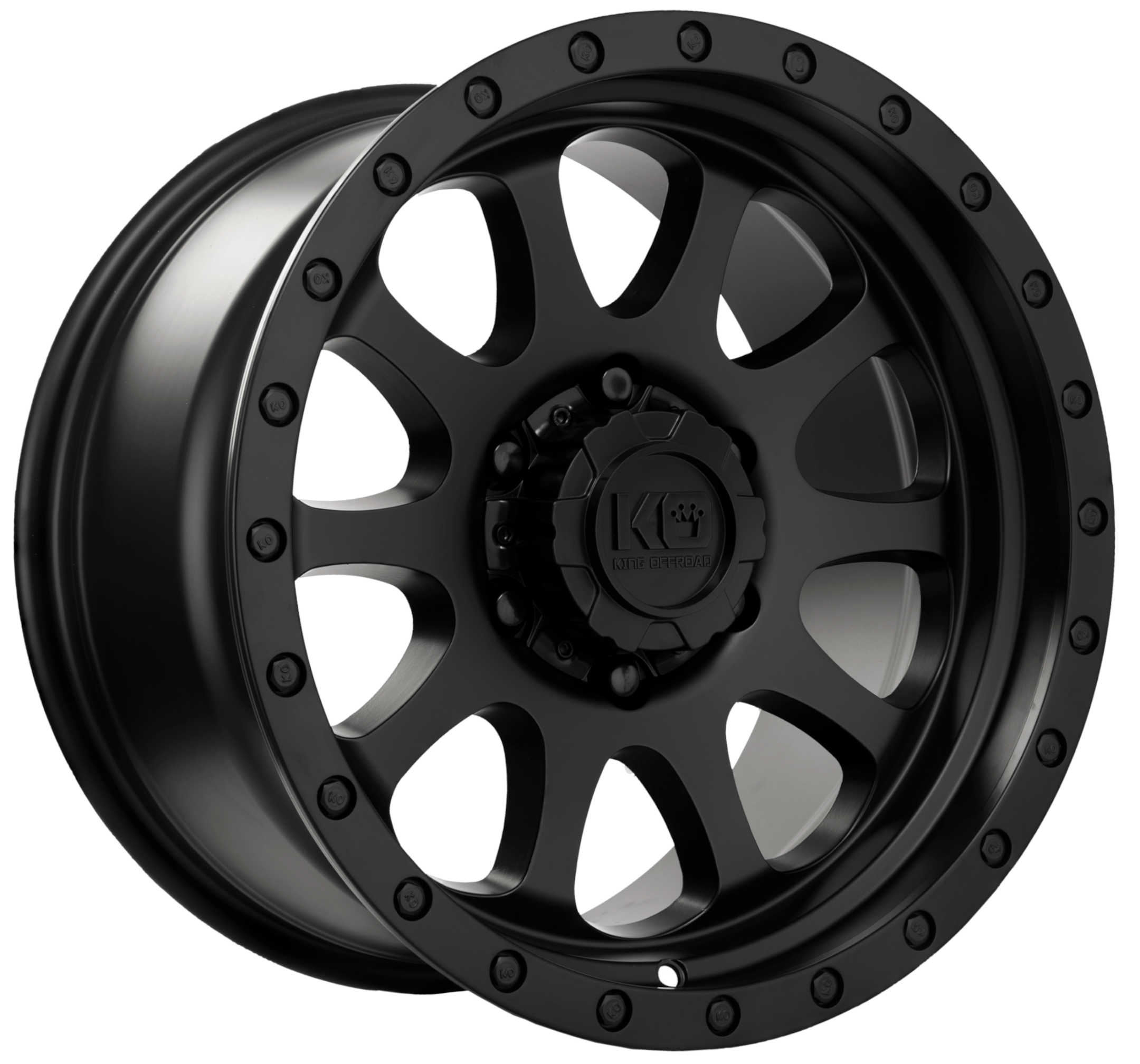 King 18x9 HURRICANE 5x150 BLACK SATIN +35