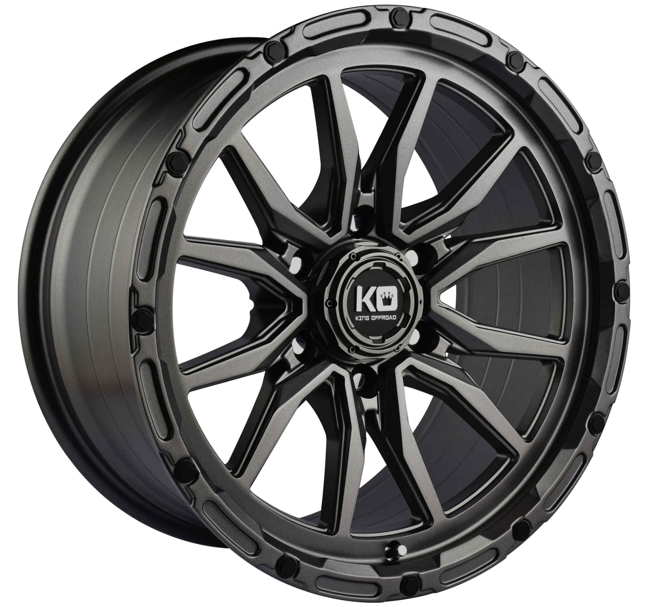 King 18x9 STRYKER 6/139.7 MATTE GRAY +18