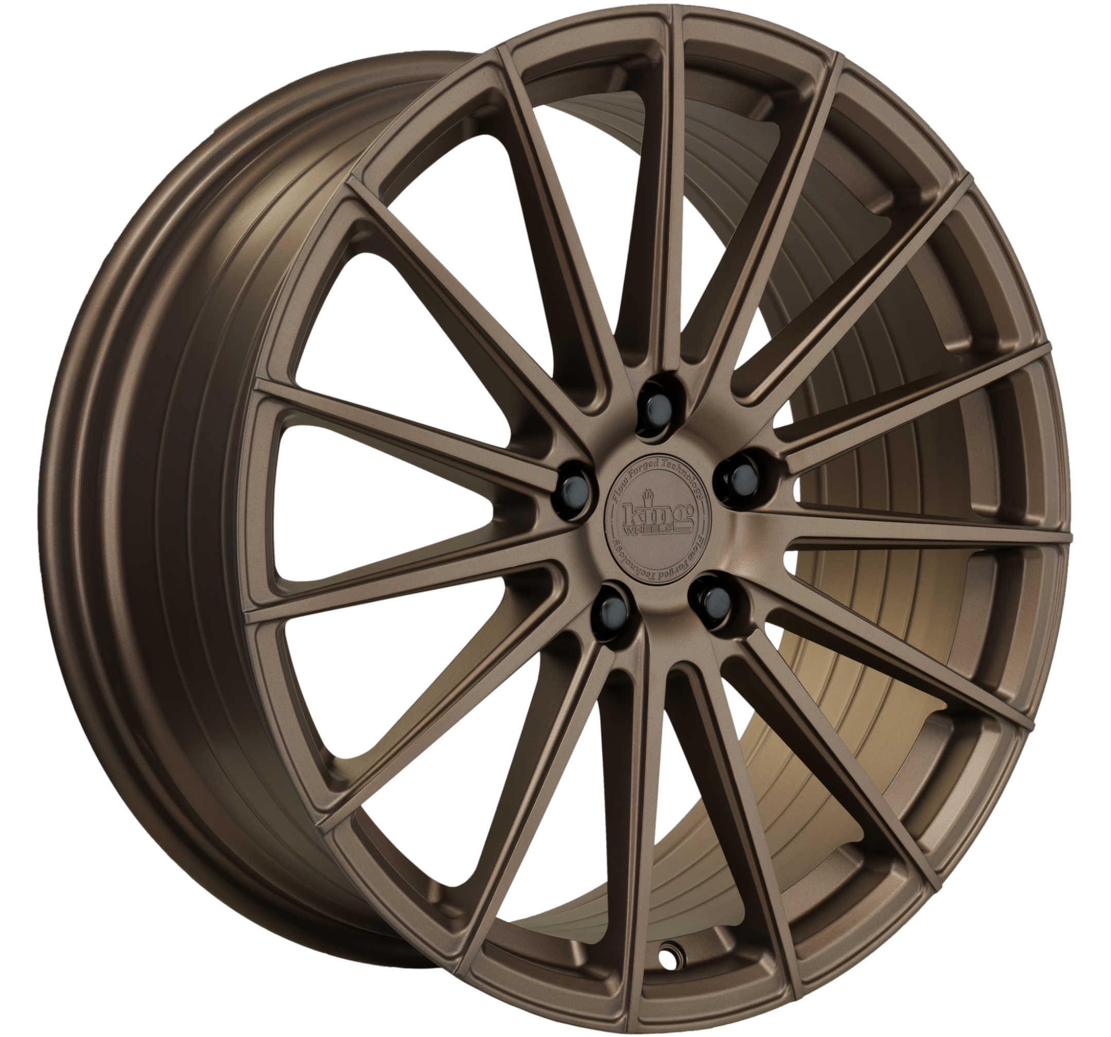 King 19x8 MILANO 5x112 FLAT BRONZE +40