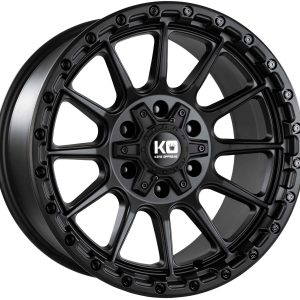 King 20x9 TACTIC 6x135 & 6x139.7 SATIN BLACK +18
